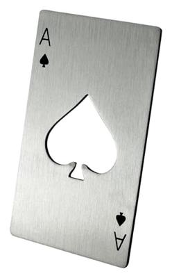 Schoppen Aas Flesopener
