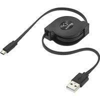 Renkforce USB-kabel USB 2.0 USB-A stekker, USB-micro-B stekker 0.80 m Zwart RF-4352332 - thumbnail
