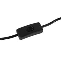 QAZQA Retro tafellamp groen met brons - Milou - thumbnail