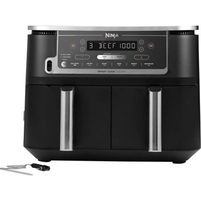 NINJA Airfryer AF451EU - 9,5L Capaciteit - Dubbele Tank - 6 Kookprogramma's - 2470W