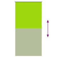 Rolgordijn verduisterend 65x175cm stofbreedte 60,7 cm polyester - thumbnail