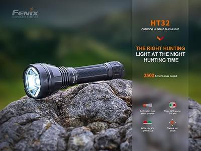 Fenix Light HT32 Zaklamp werkt op een accu LED 2500 lm 185 g