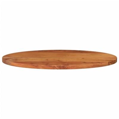 Tafelblad ovaal 140x60x3,8 cm massief acaciahout