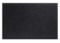 schoonloopmat Twister black 60x80 - thumbnail