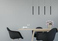 Lucide LORENZ - Hanglamp - LED Dimb. - 4x4W 3000K - Zwart - thumbnail