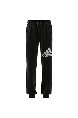 adidas Essentials Big Logo Joggingbroek Kids Zwart Wit
