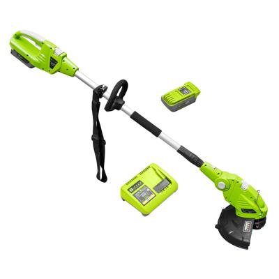 Zipper Grastrimmer (Motorsense) Accu Incl. accu, Met draaggordel 40 V 2 Ah Snijbreedte max.: 305 mm Zipper Grastrimmer (Motorsense) Accu Incl. accu, Met draaggordel 40 V 2 Ah Snijbreedte max.: 305 mm