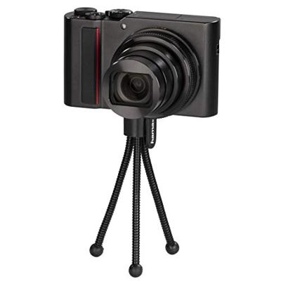 Hama Ministatief 1/4 inch Werkhoogte: 7 - 10 cm Zwart Voor smartphones en GoPro