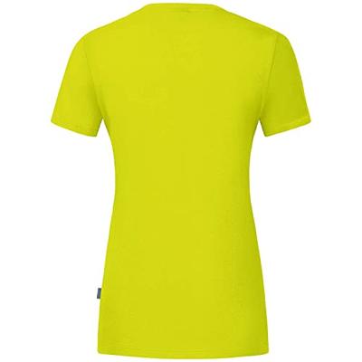 JAKO C6120D T-Shirt Organic Dames - Lime - 42