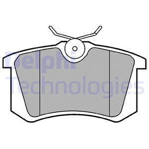 Remblokkenset, schijfrem LP2255