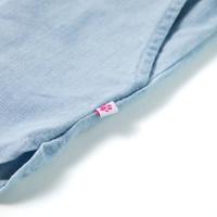 Kindershorts 104 zachtdenimblauw - thumbnail
