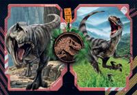 Clementoni puzzel jurassic world, 2x60st. - thumbnail