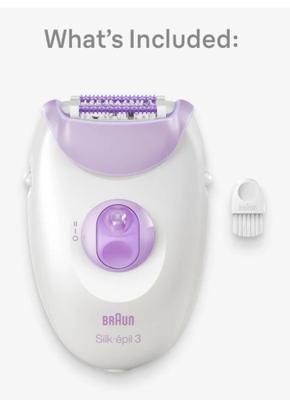 Elektrische haarverwijderaar Braun SE3-000