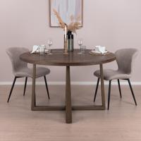 Tower Living Ronde Eettafel 'Belvedere' Mangohout, 130cm - thumbnail