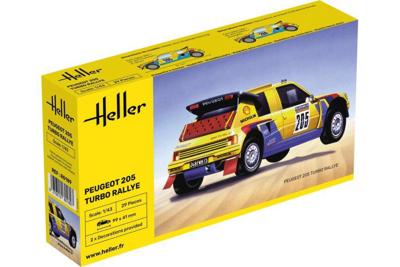 Heller 1/43 Peugeot 205 Turbo Rallye