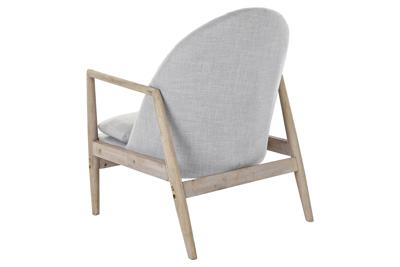 Armstoel DKD Home Decor Natuurlijk Lichtgrijs Spar 68 x 69 x 89 cm