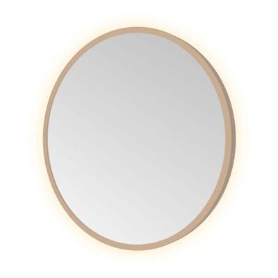 Spiegel Hotbath &MORE 40x40 cm LED-Verlichting Rond Geborsteld Koper PVD Spiegel Hotbath &MORE 40x40 cm LED-Verlichting Rond Geborsteld Koper PVD
