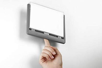 Durable Naambordje CLICK SIGN - 4861 (b x h) 149 mm x 105.5 mm Grafiet 486137 Durable Naambordje CLICK SIGN - 4861 (b x h) 149 mm x 105.5 mm Grafiet 486137