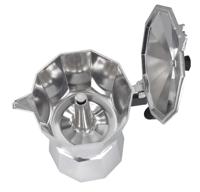 Italiaanse Koffiepot JATA CCA9 Aluminium 9 Kopjes Zilverkleurig - thumbnail