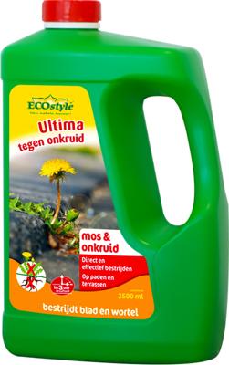 ECOstyle Ultima Onkruid & Mos concentraat 2,5 liter ECOstyle Ultima Onkruid & Mos concentraat 2,5 liter