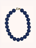 Bonnie Studios Wilma ketting donkerblauw - thumbnail