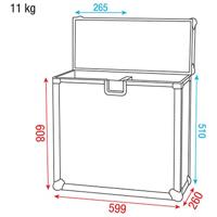 Showgear Showgear Case for 2x Scanner - thumbnail
