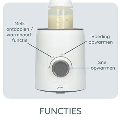 Alecto BW600 Flessenwarmer Wit - thumbnail