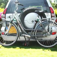 Proplus Fietsendrager trekhaak klick fast ii 2 fietsen zwart - thumbnail