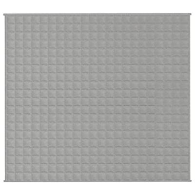 Verzwaringsdeken 200x230 cm 9 kg stof grijs Verzwaringsdeken 200x230 cm 9 kg stof grijs