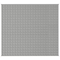 Verzwaringsdeken 200x230 cm 9 kg stof grijs - thumbnail