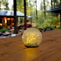 Solar prik- en tafellamp comet op zonne-energie - 20 ledjes met warm wit licht - thumbnail