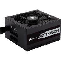 Corsair TX850M power supply unit 850 W 20+4 pin ATX ATX Zwart - thumbnail
