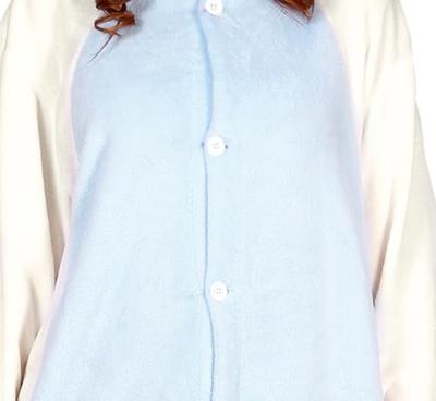 Onesie Unicorn Pyjama Vrouw - Blauw - thumbnail