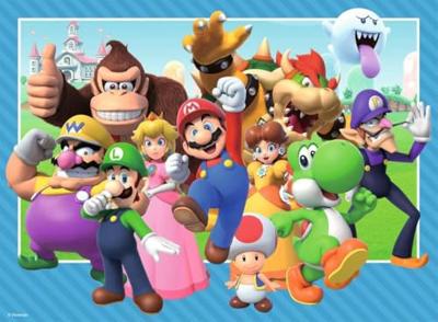 Ravensburger XXL puzzel Let's-a-go ! Super Mario - 100 stukjes