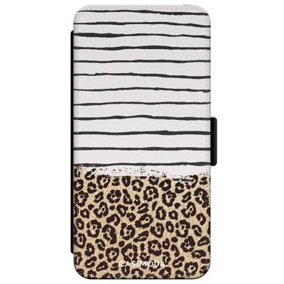 iPhone XR flipcase - Leopard lines