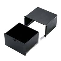 Adam Hall 87406 19 inch rackschuiflade 6 HE Staal - thumbnail