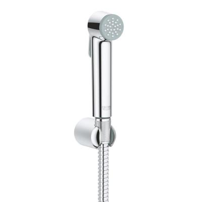 GROHE Tempesta-F Trigger Spray 30 Handdoucheset - 1 straalsoort - rond - met houder - metalen slang - 125cm - chroom 26354000