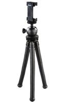 Hama" FlexPro" tripod for smartphone, GoPro and photo cameras, 27 cm, black - thumbnail