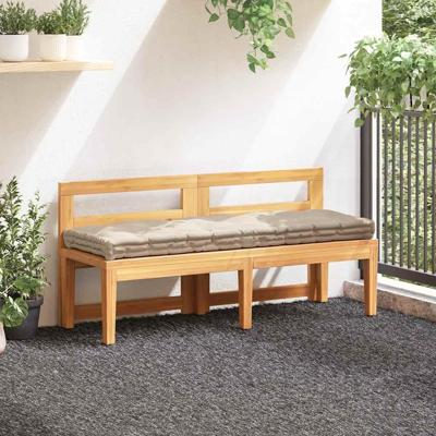 VidaXL Palletvloerkussen 120x40x7 cm katoen beige VidaXL Palletvloerkussen 120x40x7 cm katoen beige