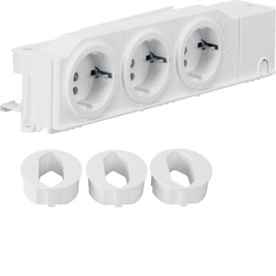 DIN-rail contactdoos zonder klapdeksel Hager TN002S Zuiver wit (RAL 9010) (l x b x h) 45 x 250 x 50 mm DIN-rail contactdoos zonder klapdeksel Hager TN002S Zuiver wit (RAL 9010) (l x b x h) 45 x 250 x 50 mm
