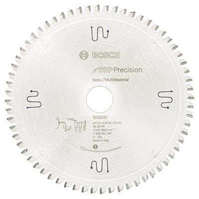 Bosch Accessoires Cirkelzaagblad Top Precision Best for Multi Material 216 x 30 x 2,3 mm, 64 1st - 2608642097 Bosch Accessoires Cirkelzaagblad Top Precision Best for Multi Material 216 x 30 x 2,3 mm, 64 1st - 2608642097