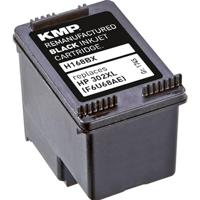 KMP Inktcartridge H168BX Compatibel vervangt HP 302XL, F6U68AE Zwart 1745,4001 - thumbnail