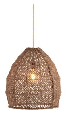 Light & Living Hanglamp 'Makassar' 42cm, kleur Donkerbruin