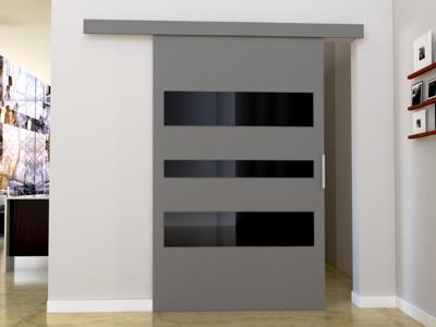 Schuifdeur CORWEL 106 cm grijs