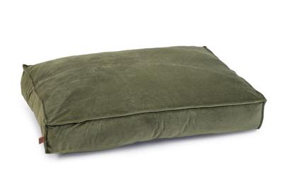 Designed by Lotte Ligkussen hond Nalino - Groen 100 x 70 x 15 cm