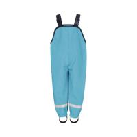 Playshoes softshell regenbroek verstelbaar uni aquablauw Maat - thumbnail