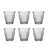 Duralex picardie waterglas 9 cl gehard glas 6 stuks - thumbnail
