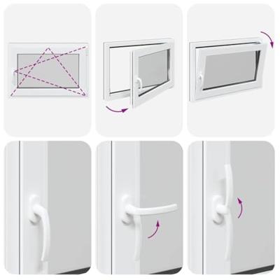 Kelderraam "RISOR" 60x80 cm draaikiep-draai