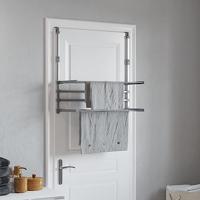 VidaXL Droogrek voor balkon 89x25x(60-95) cm aluminium - thumbnail