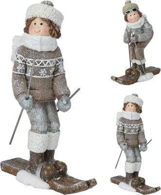 Skiende kinderen 11x6x16cm 2as Nampook - Nampook